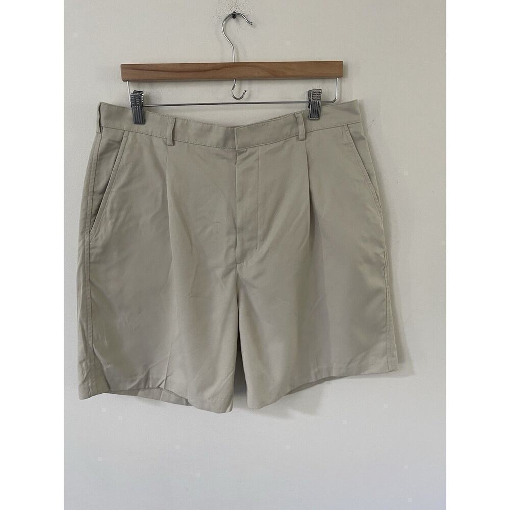 Walter Hagen Golf Shorts Mens Size 36 Inseam 10" Gray Stretch Classic Walking